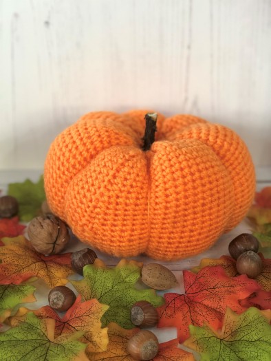Crocheted Pumpkin by RecklessHen